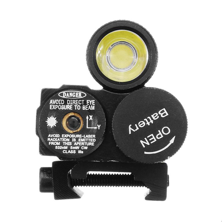 Airsoft Sniper Rifle Pistol Tactical Laser Sight Tail Switch LED Light