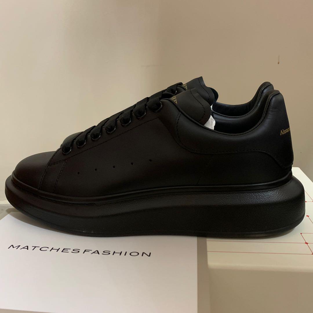 Alexander mcqueen's top all black