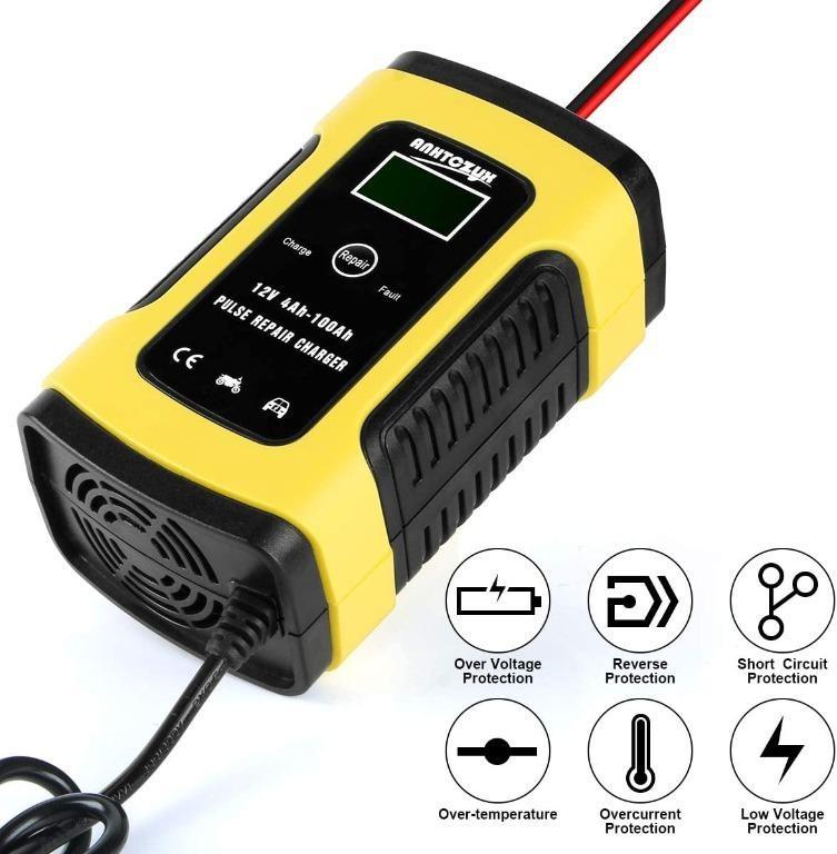 Anhtczyx zyxj10 Battery Charger & Maintainer 6A 12V Fully Automatic