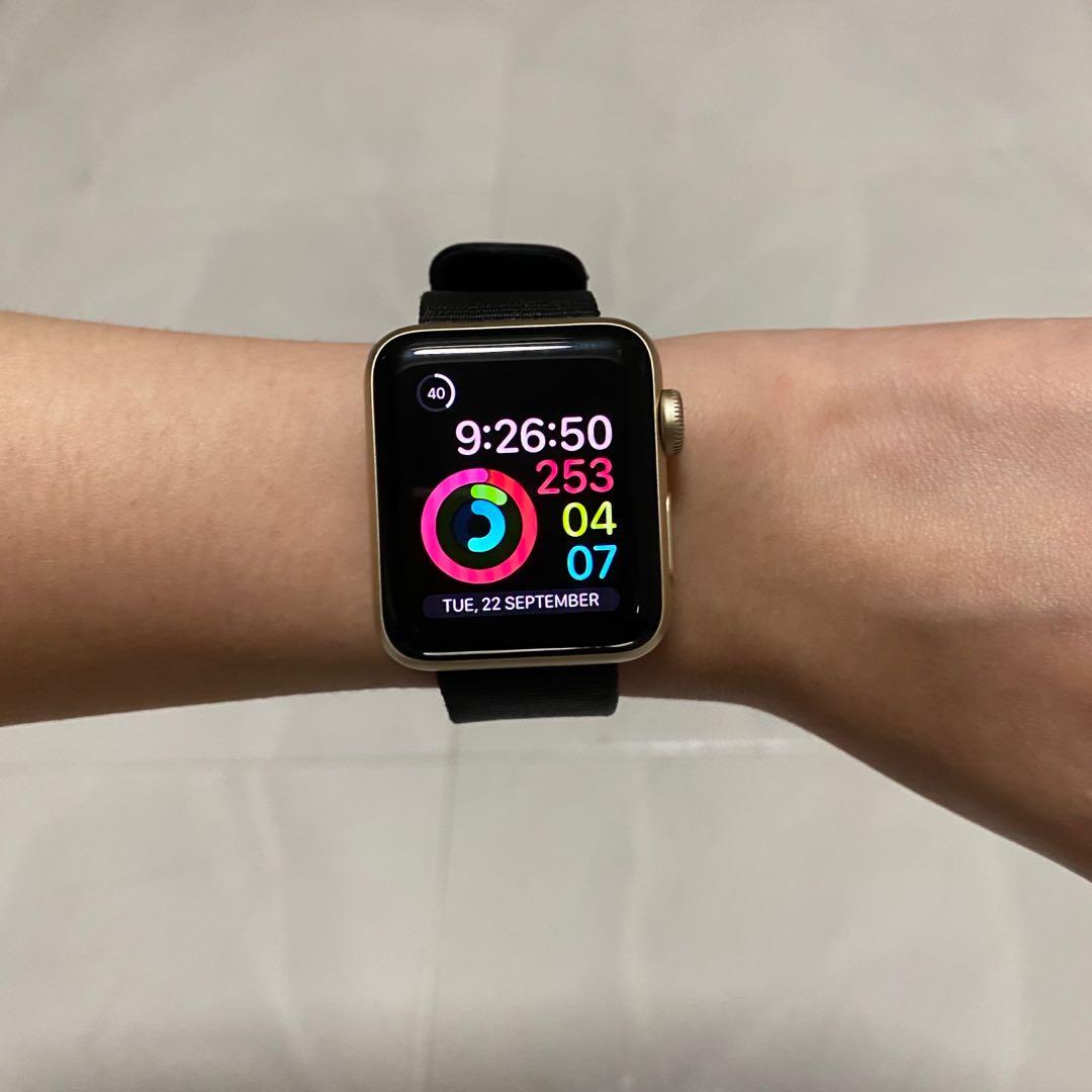 Apple Watch Series 2 38mm GPS Gold Aluminum Mobile Phones Gadgets Wearables Smart Watches on Carousell