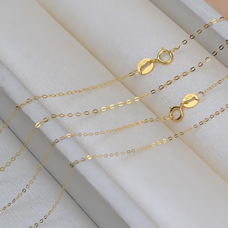 au750 gold necklace Polo 40 50cm Women s Fashion Jewelry
