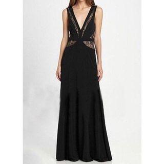 BCBG SOPHEE BLACK MAXI DRESS