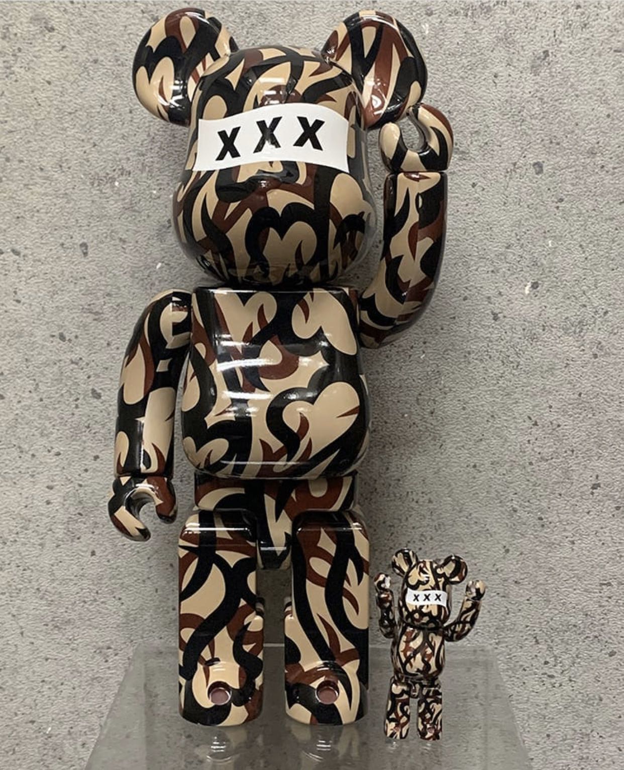 Bearbrick Number (N) XXX 100% & 400% Set, Hobbies & Toys, Toys