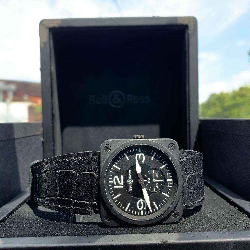 Bell and ross online br s black matte