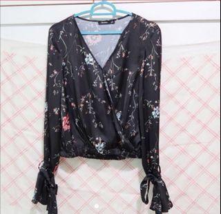Berskha wrap shirt