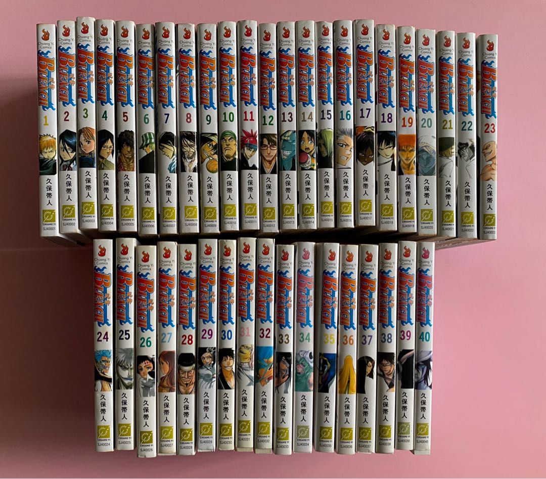 Bleach 漫画 Comic Book 1 40 Hobbies Toys Books Magazines Comics Manga On Carousell