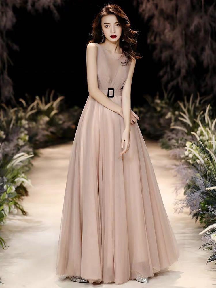 Blush pink gown clearance