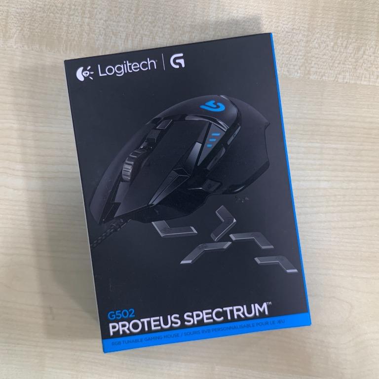 Bnib Sealed Logitech G502 Proteus Spectrum Gaming Mouse Computers Tech Parts Accessories Mouse Mousepads On Carousell