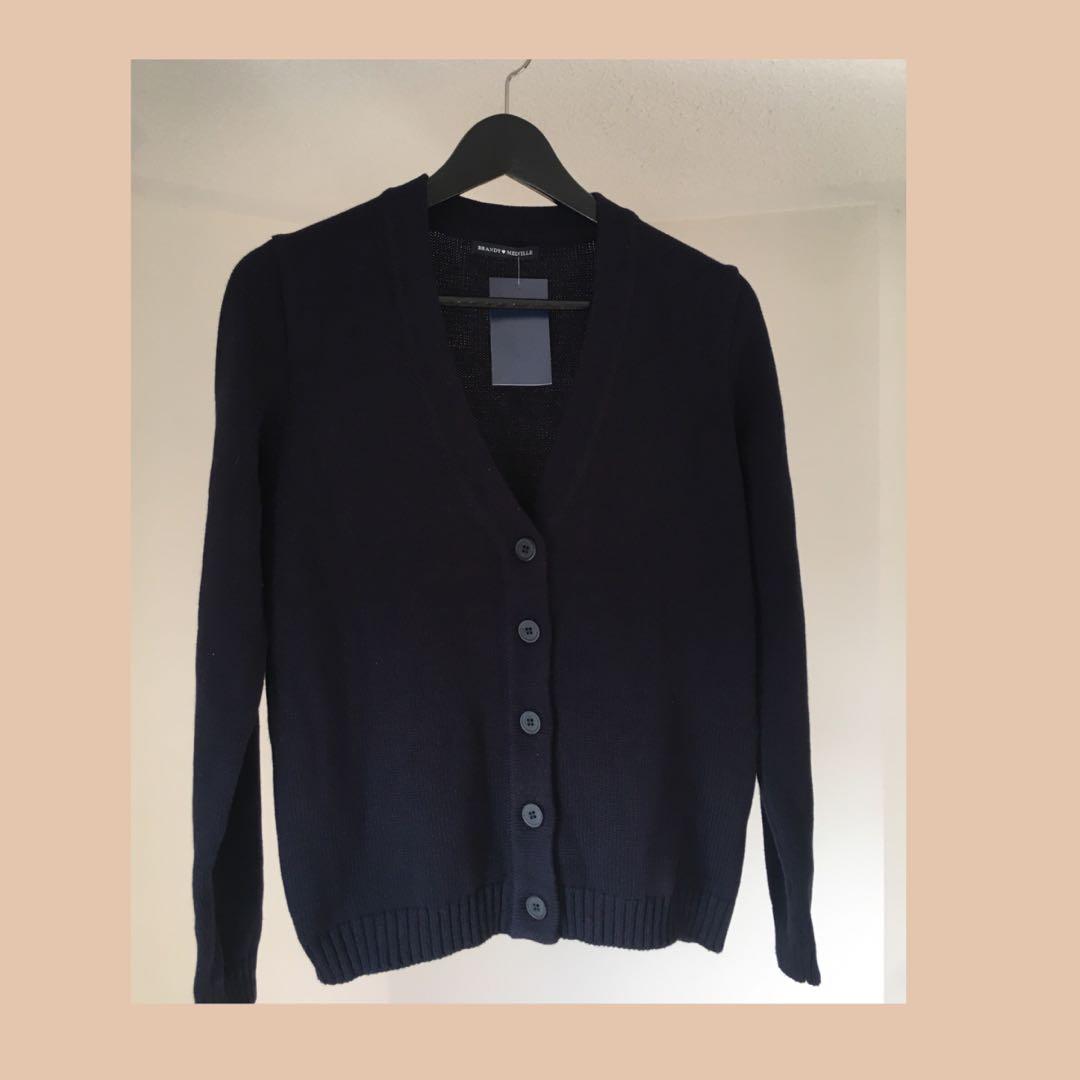 Brandy melville black best sale cardigan
