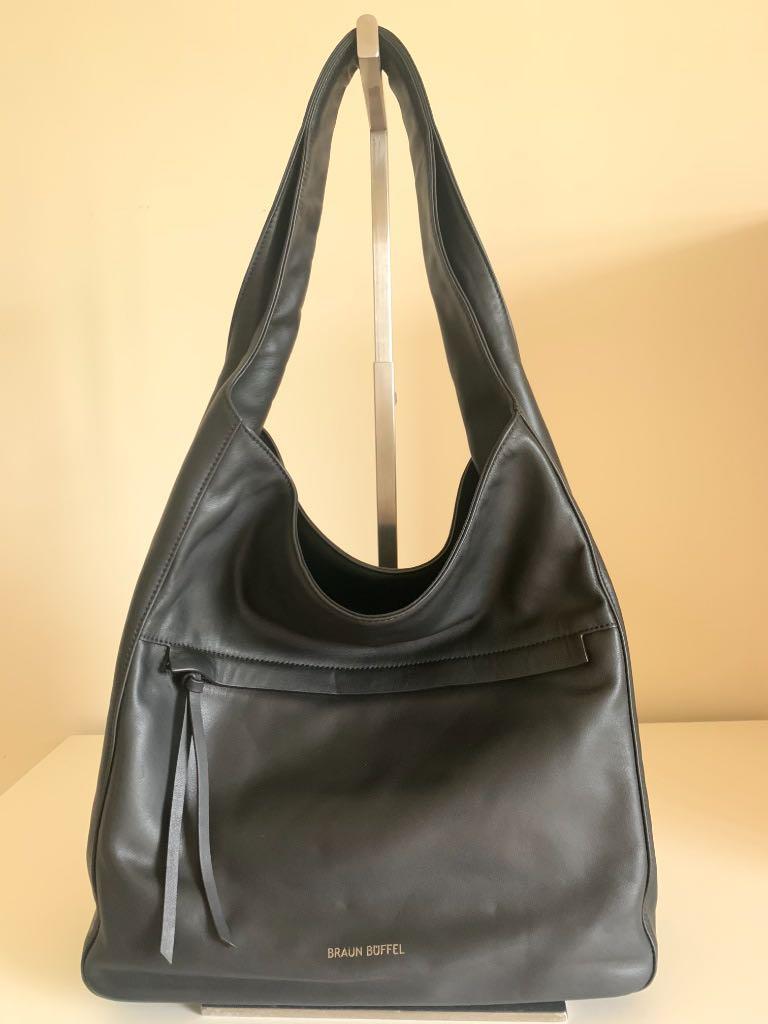 braun buffel hobo bag