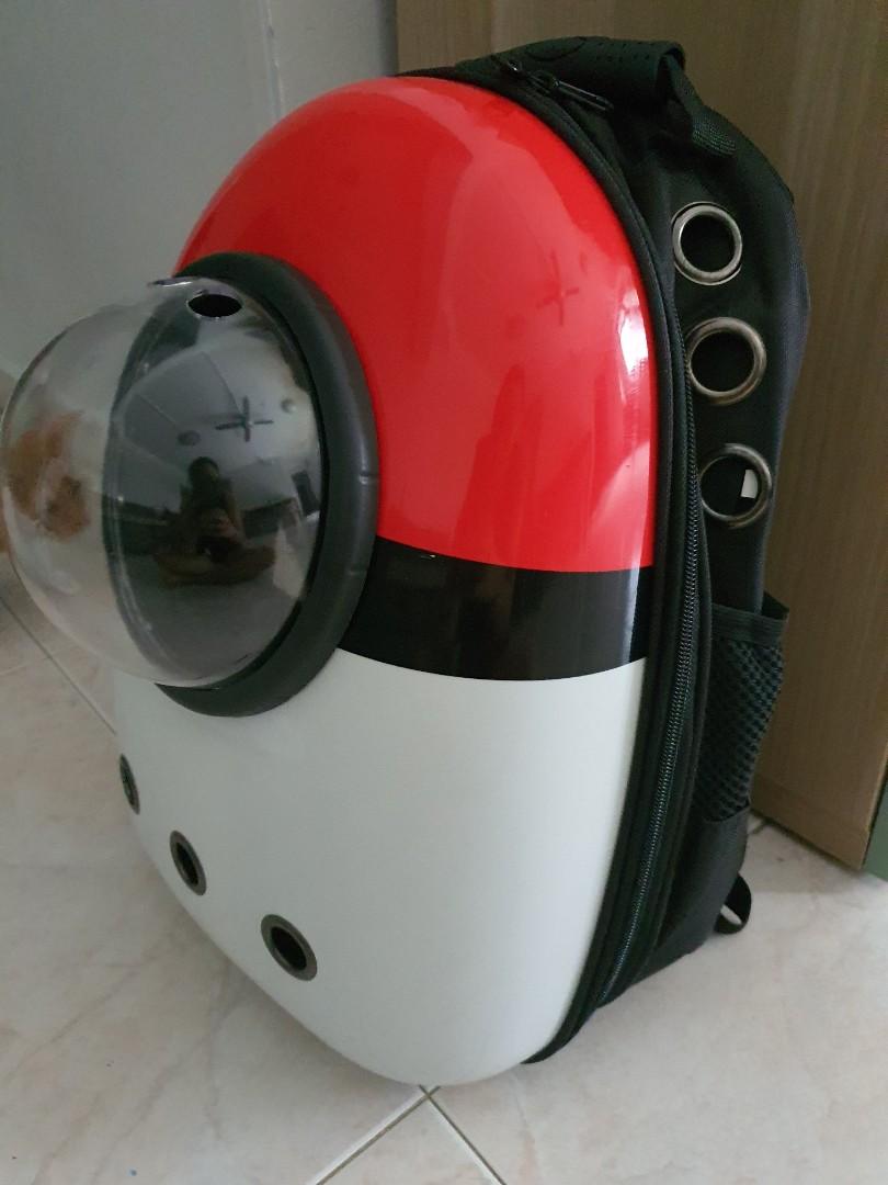 pokeball cat backpack