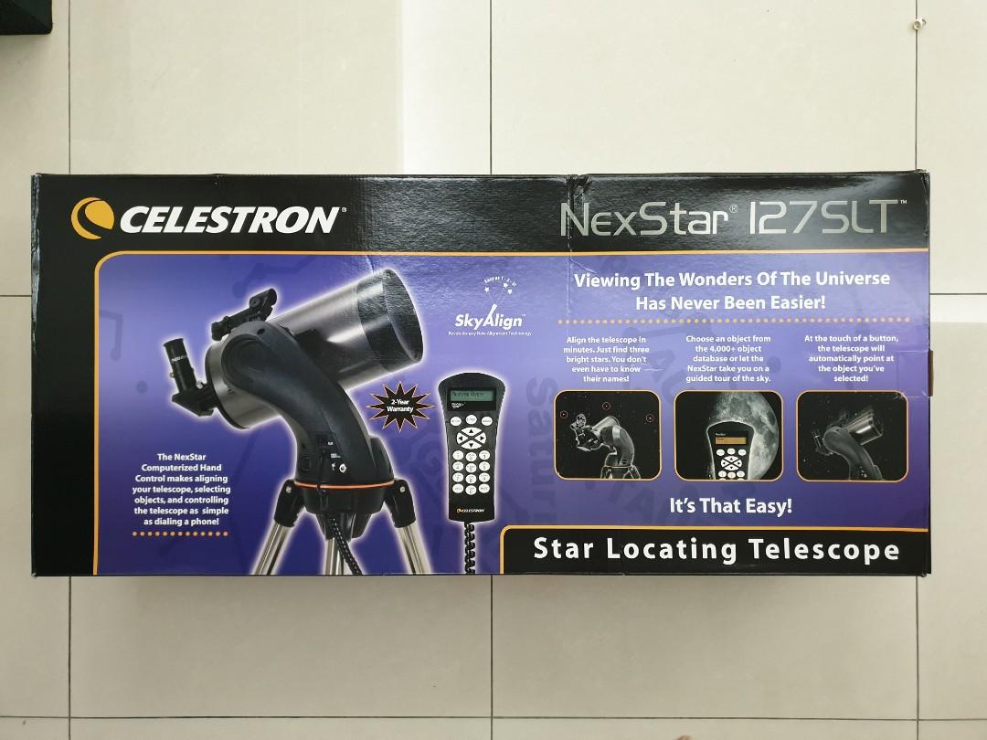 Celestron NexStar 127SLT Computerized Telescope, Electronics, Others on  Carousell