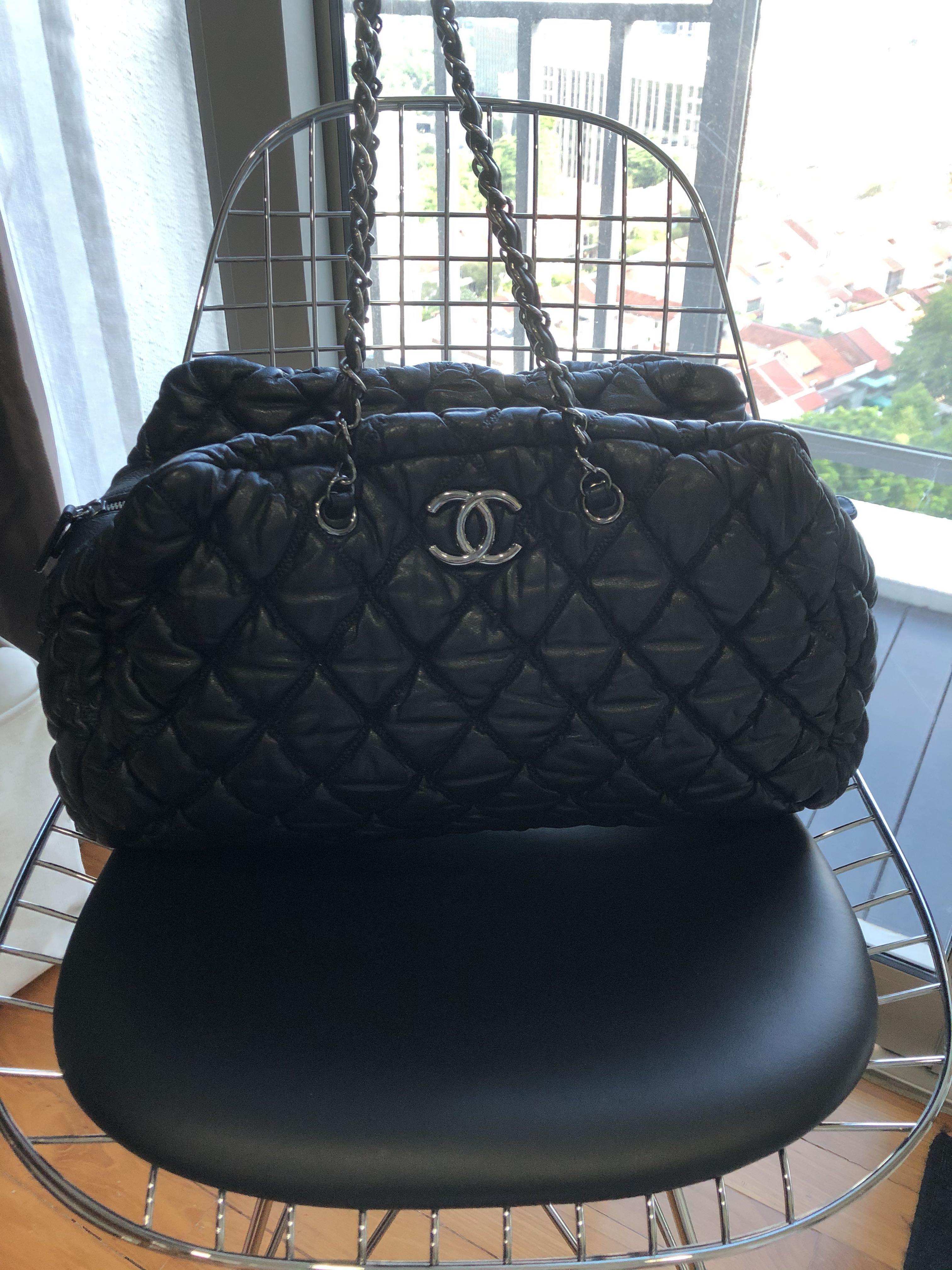 Chanel Quilted Bubble Bag Vintage Luxury Bags  Wallets on Carousell