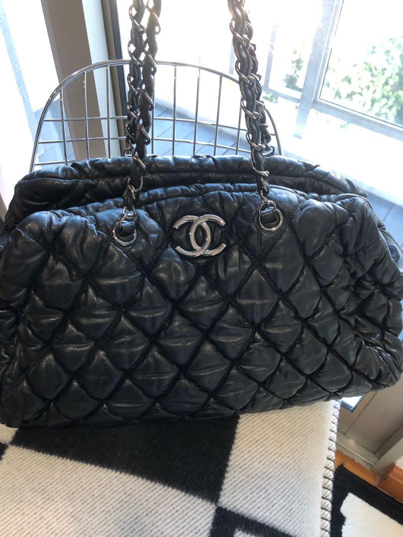 Chanel Bubble Quilt Bowler Bag - Handbags - CHA358754