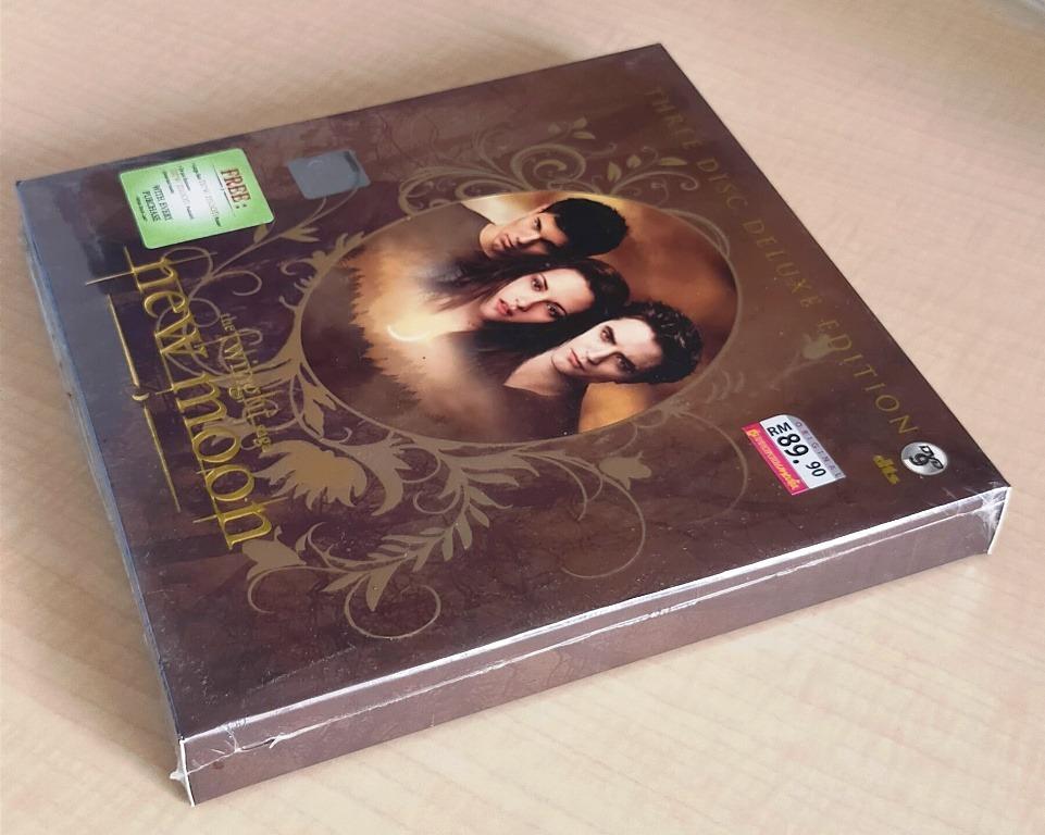 English Movie DVD The Twilight Saga New Moon 3 Disc Deluxe