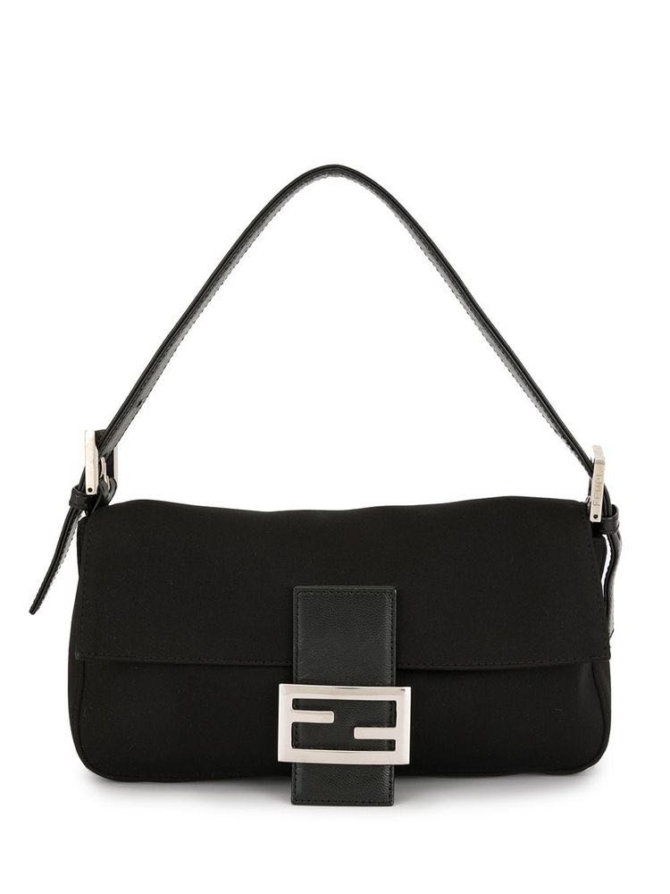 Fendi baguette vintage black deals