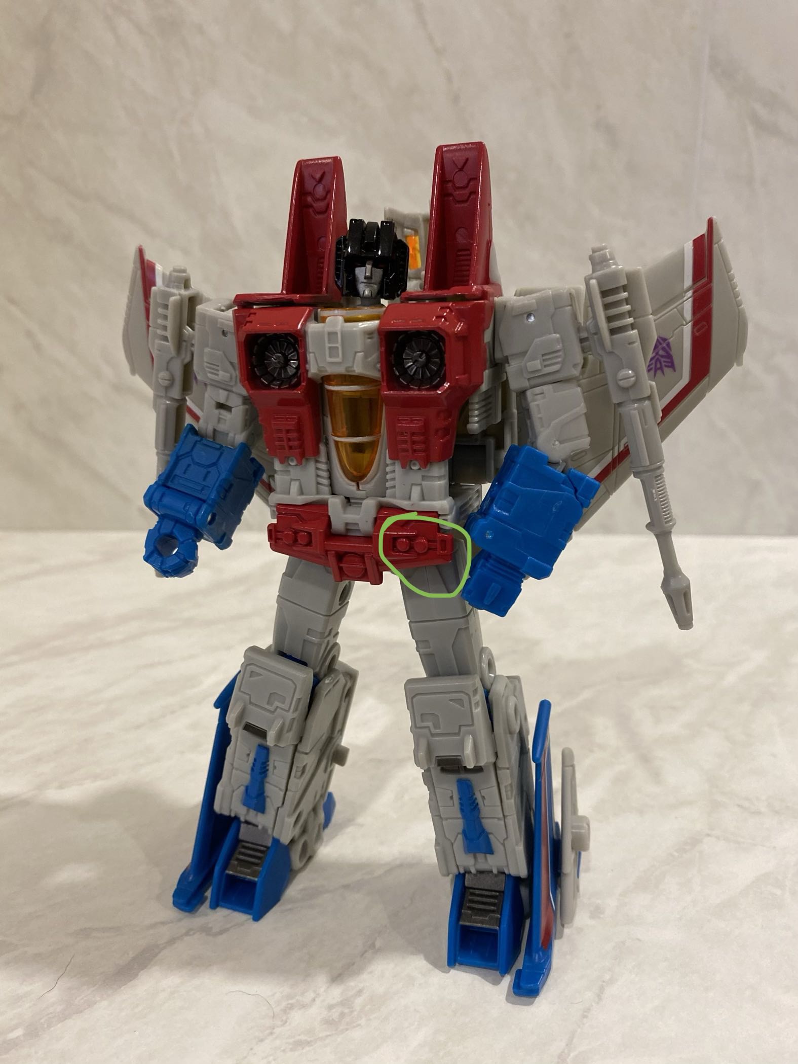 *Fixed pose* Earthrise Starscream Transformers, Hobbies & Toys, Toys