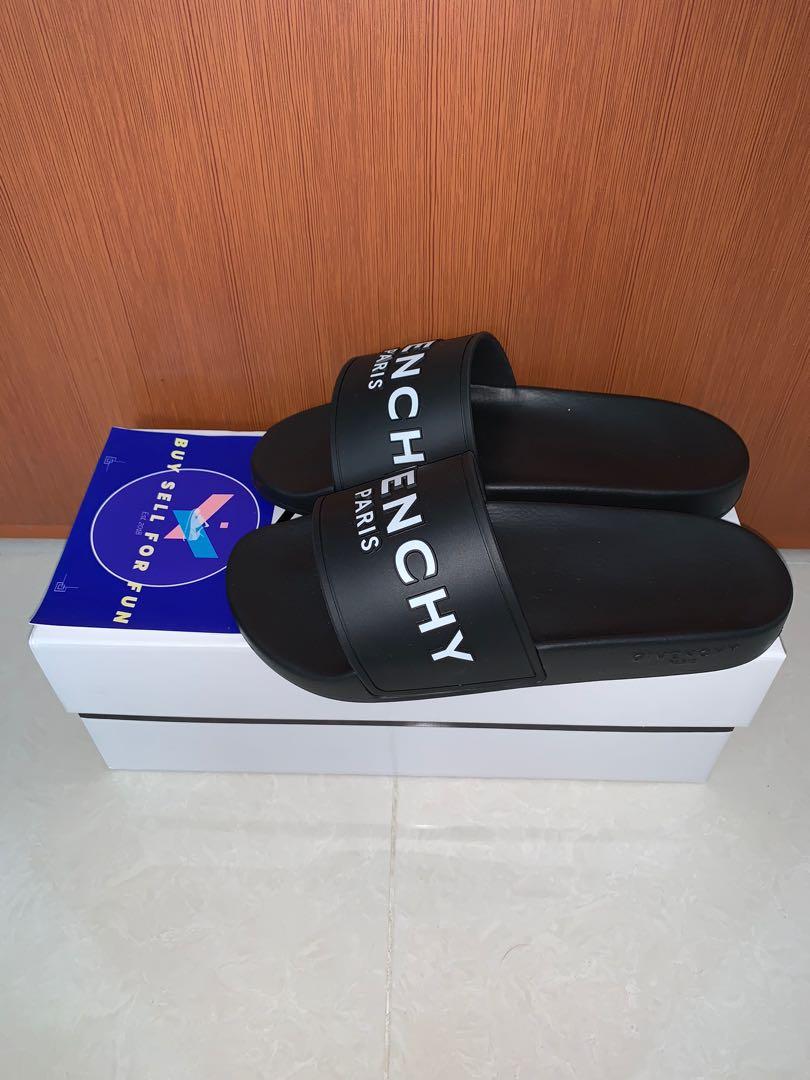 Givenchy 3D Logo Slides Women s Fashion Footwear Flipflops and
