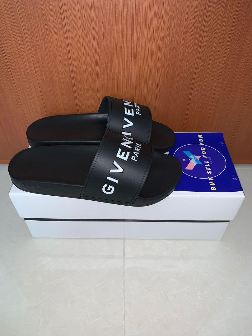 Givenchy 3d logo slides hotsell