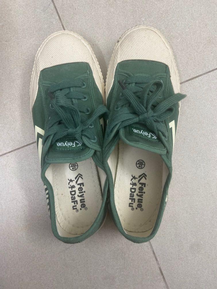 Green canvas shoes womens Clearance