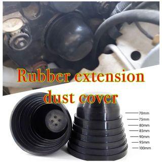 2 x Headlight dust cover extension - universal depth size to cut