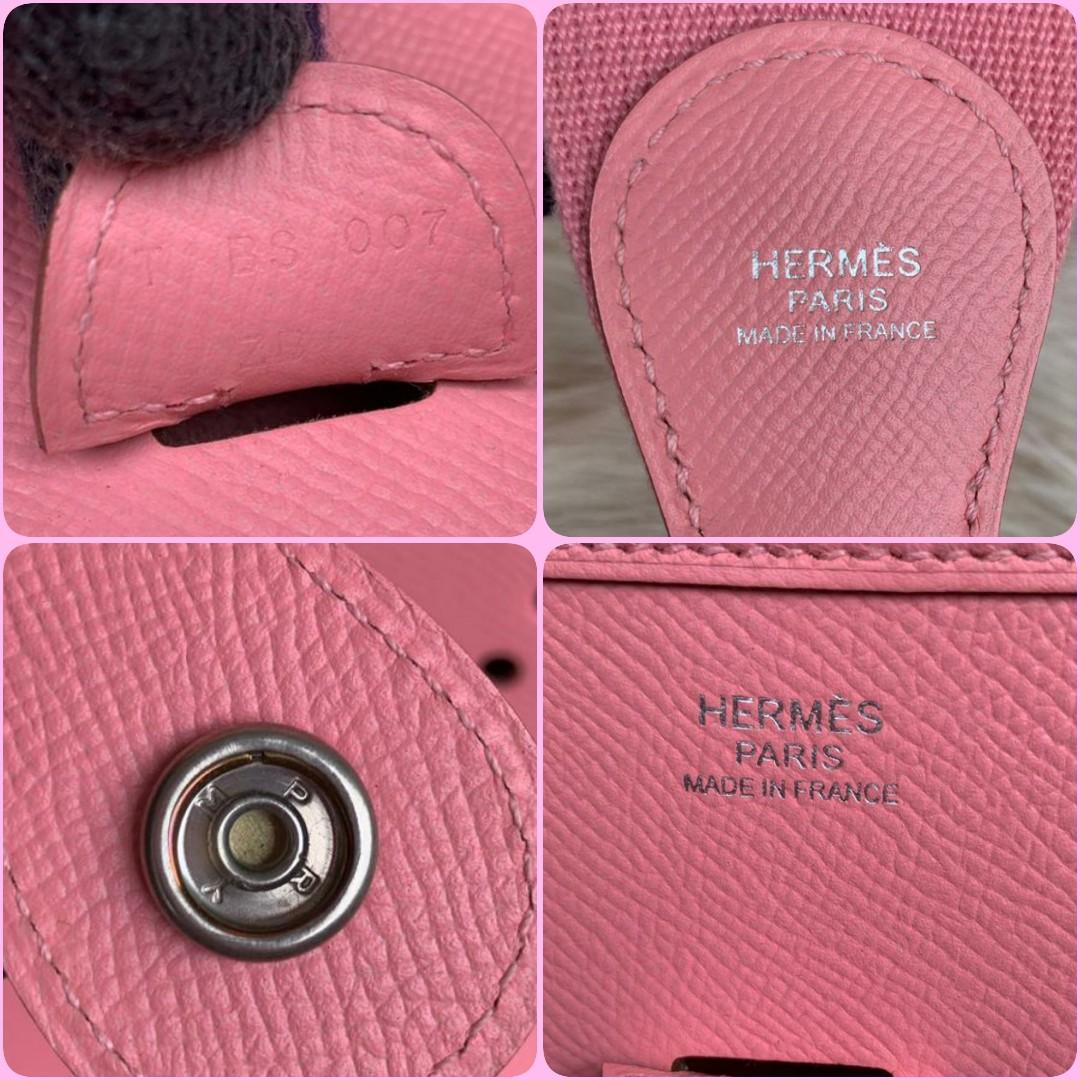 Hermès Rose Confetti Epsom Evelyne III 33 PHW – myGemma