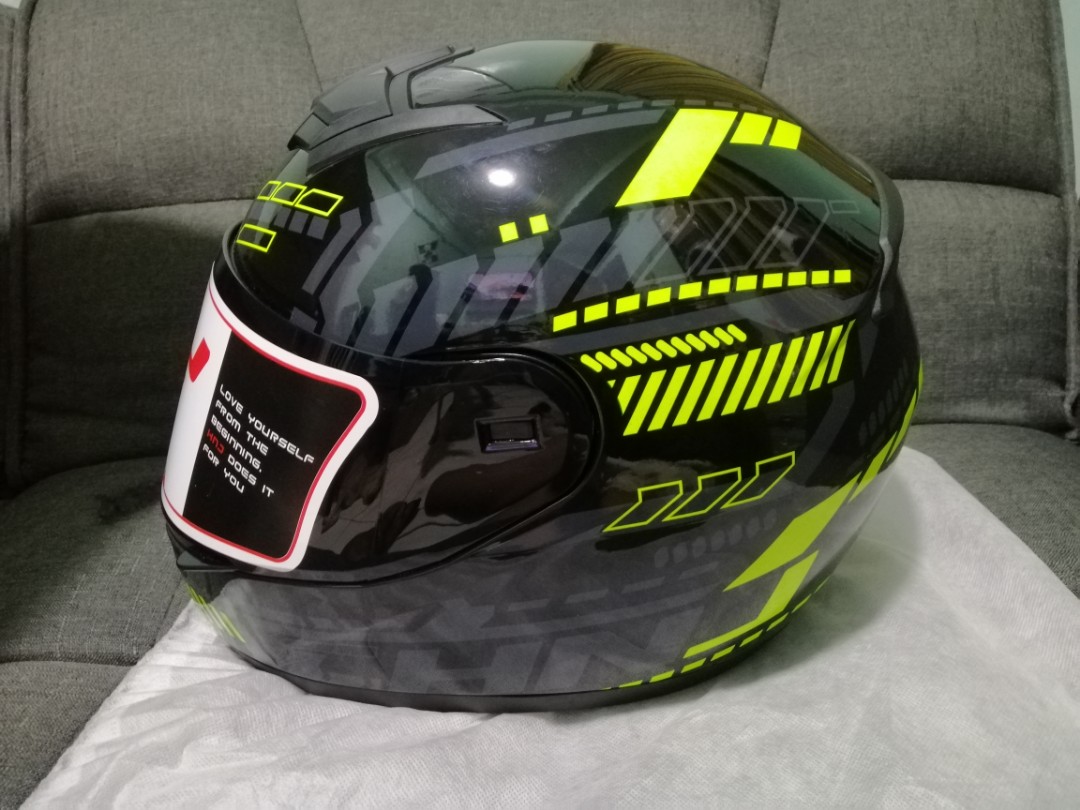 HNJ Helmet Tron 902 Motorbikes Motorbike Parts Accessories