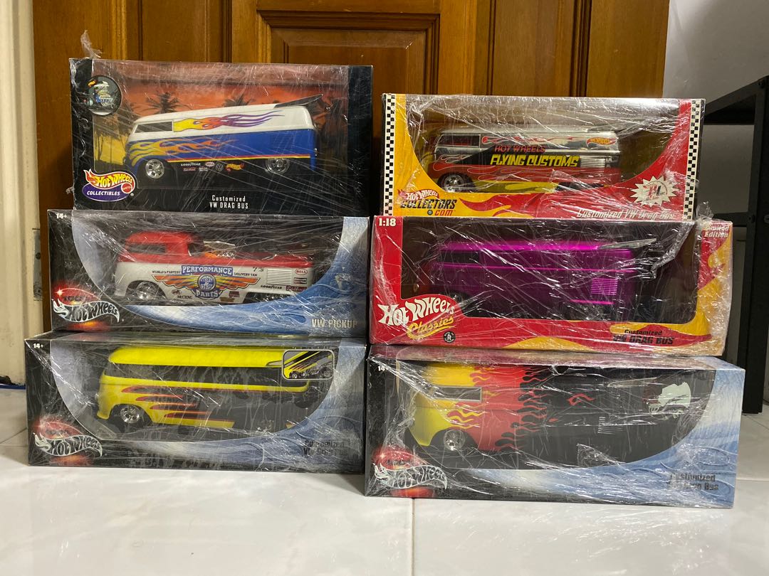Hot wheels customized vw drag bus clearance