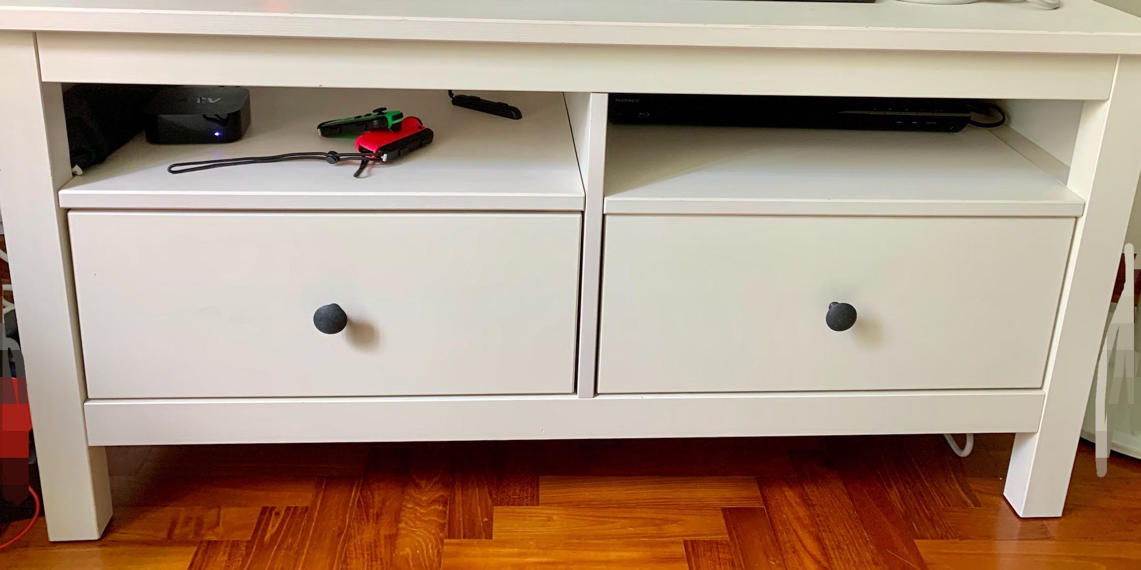 Ikea Tv Console Furniture Shelves Drawers On Carousell