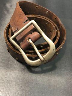 K-2 Factory Leather Belt