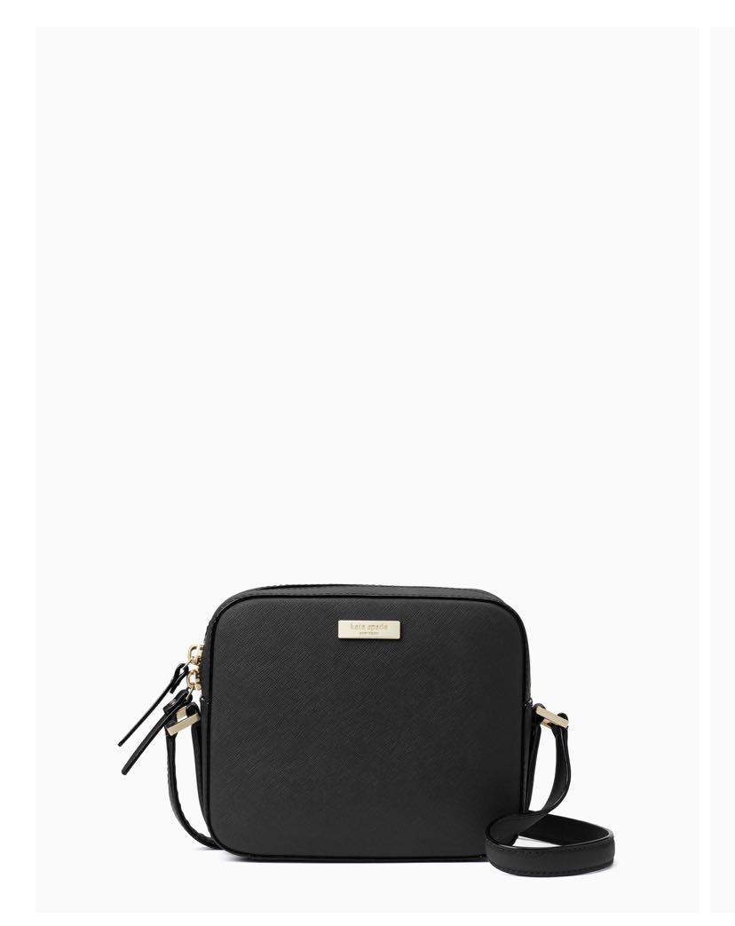 Kate Spade Sling Bag (Category: Cross-body Bags) located in Taguig. Submitted by abil0182 (Listing ID 1037022695, Image 1). Description: Newbury Lane Cammie DESCRIPTION DETAILS 6.3"h x 7.5"w x 2.8"d drop length: 22" saffiano capital kate jacquard lining crossbody with zipper closure dust bag not included imported.