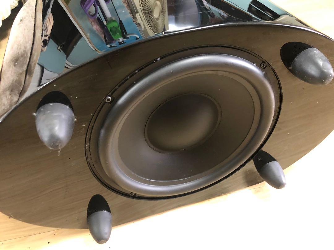 KEF PSW2500 Subwoofer 10吋, 音響器材, Soundbar、揚聲器、藍牙喇叭、耳擴 Carousell