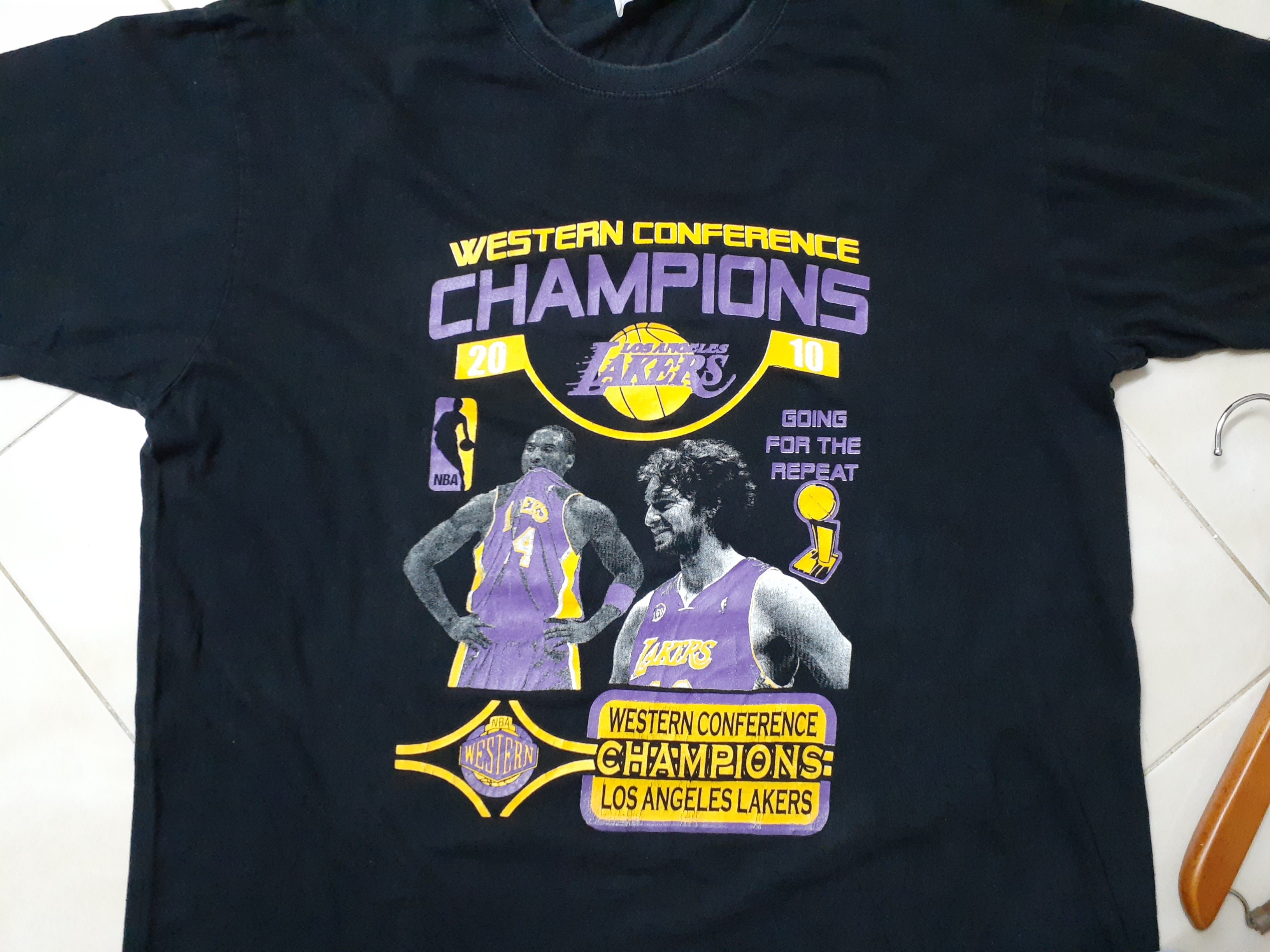 Lakers Kobe Team Champions 2010 Basketball T Shirt 707 Men S Fashion Clothes Tops On Carousell