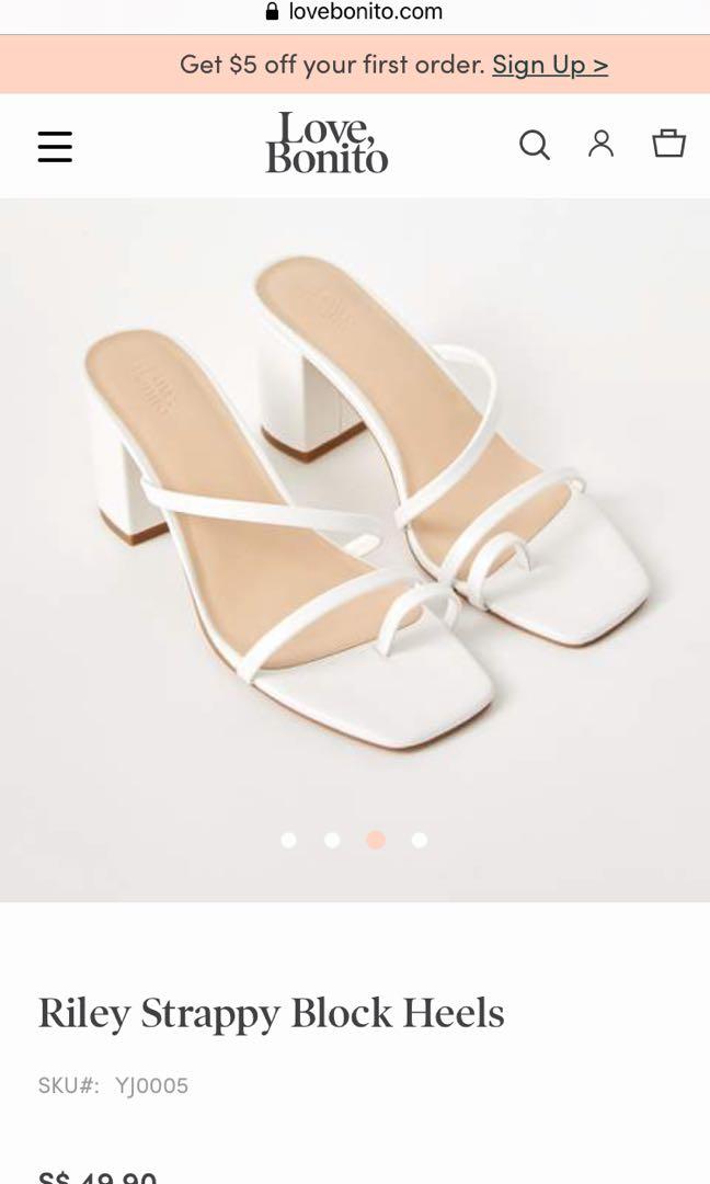 strappy heels online