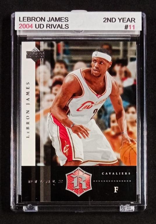 Upper deck rivals lebron james rookie card clearance