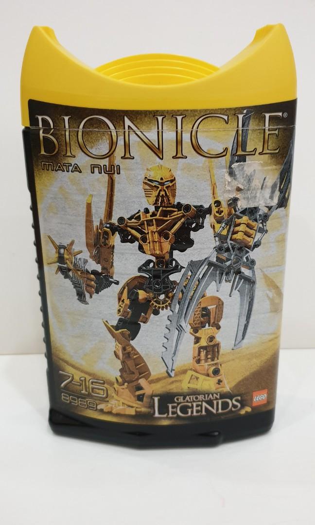 Lego Bionicle Mata Nui used EXTREMELY RARE AND RETIRED Hobbies