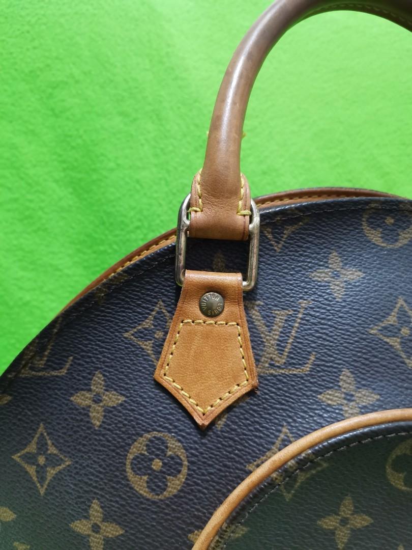 LOUIS VUITTON Damen Twin Pochette aus Canvas in Braun