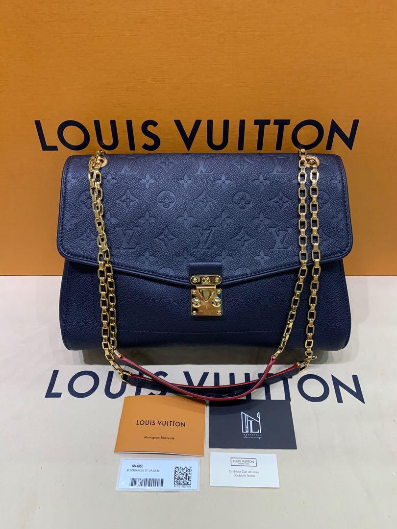 Louis Vuitton Saint Germain MM Empriente Marina Rouge Bag, Luxury, Bags &  Wallets on Carousell