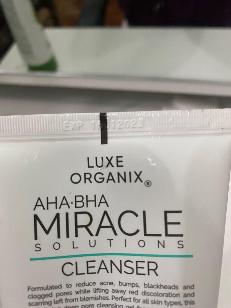 Luxe Organiz AHA BHA Miracle Cleanser, Beauty & Personal Care, Face ...