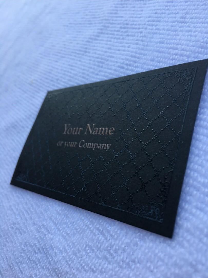 Luxury Business Card Printing, Hobbies & Toys, Stationery & Craft, Art