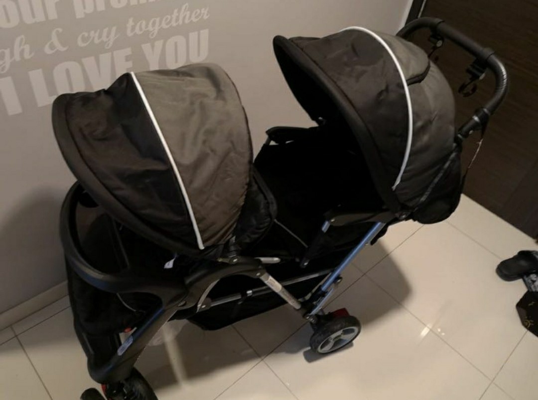 mamakiddies double pram