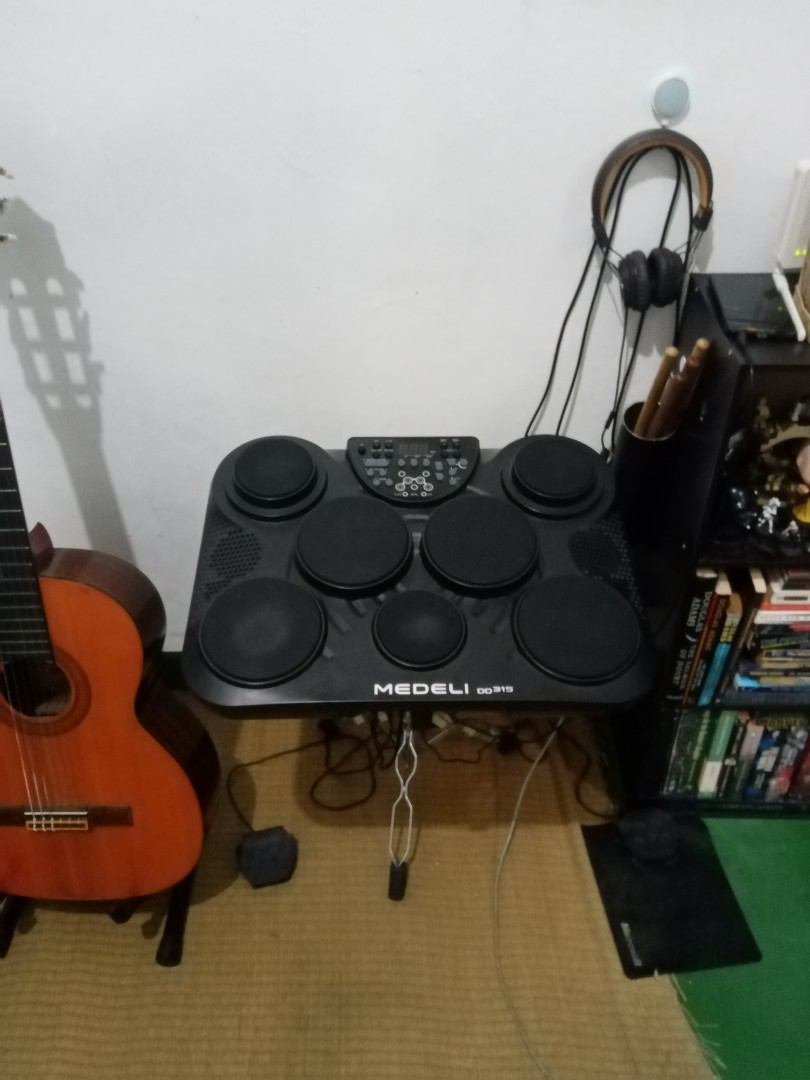 Medeli DD315 Electric Drumpad w Stand Hobbies Toys Music