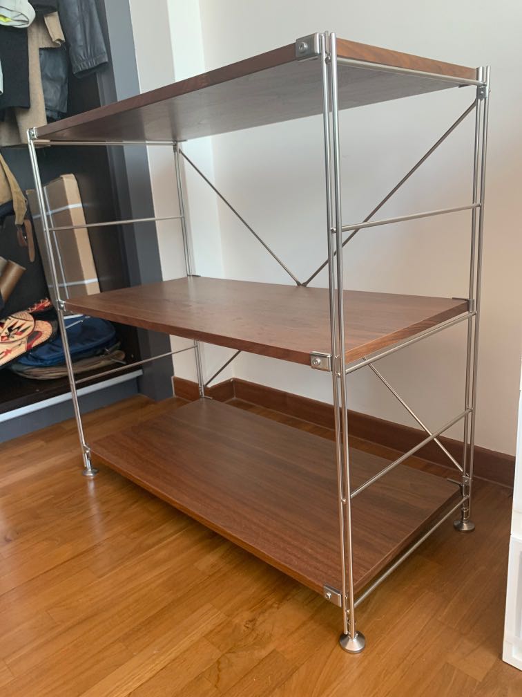 Muji shelves w86 x d41 x h83cm, Furniture, Shelves & Drawers on Carousell