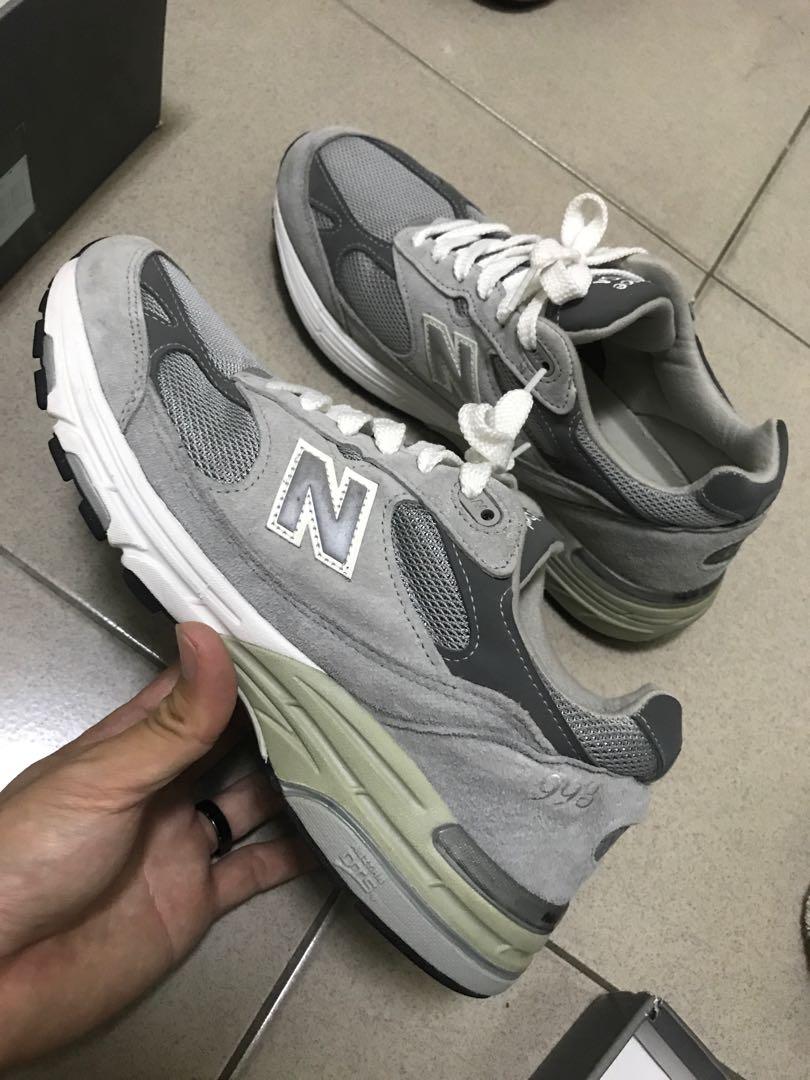 NB 993 ç¾åå®ç¶²è³¼å¥ ç¾è£½ åªç©¿ä¸æ¬¡ 9ææ° US9.5 ä¿è­æ­£å 993GR, ä»çæå°, éå­å¨æè½æè³£