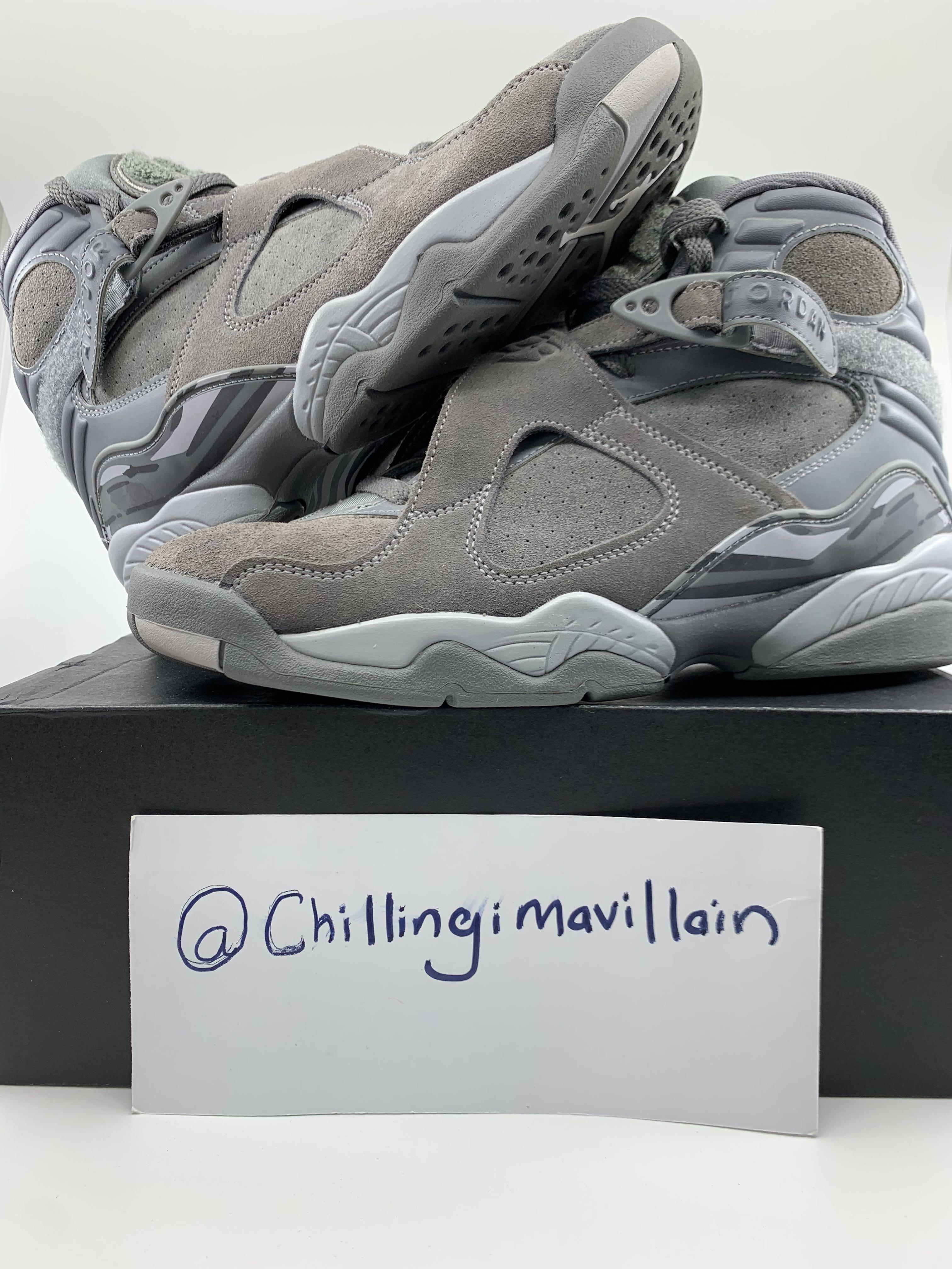 jordan 8 wolf grey