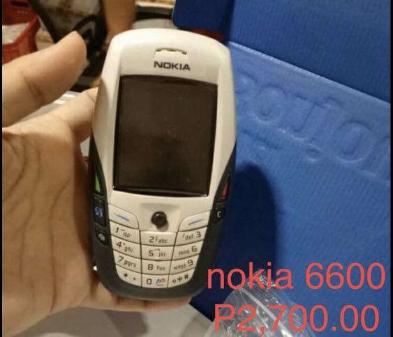 nokia 6600 vintage phones (Category: Android Others) located in Quezon City. Submitted by auspv_collections (Listing ID 1037026387, Image 2). Description: 📍original nokia units 📍with box and charger 📍lalamove cod available .