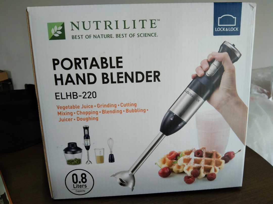 Nutrilite Portable Hand Blender, TV & Home Appliances, Kitchen