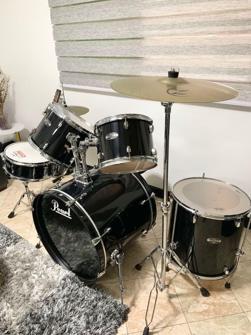 Pearl drum set (Category: Musical Instruments) located in Gapan. Submitted by mvdl0707 (Listing ID 1036861297, Image 2). Description: Slightly used pearl drum set For pick up only.
