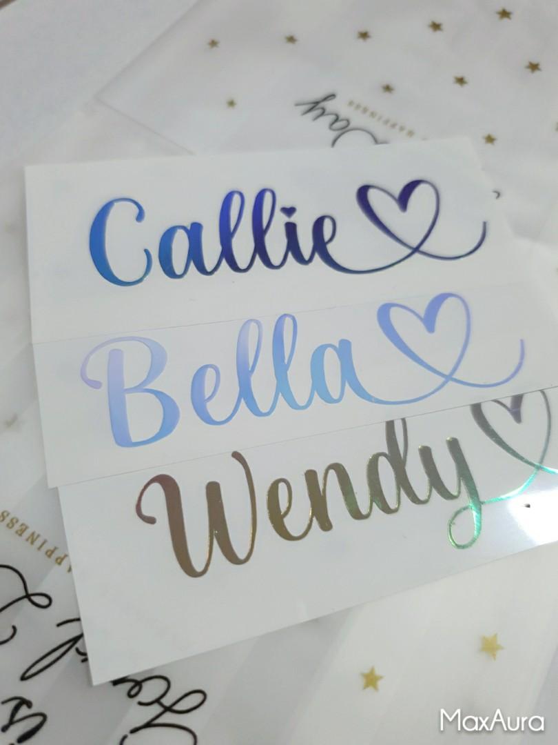 personalised atickers