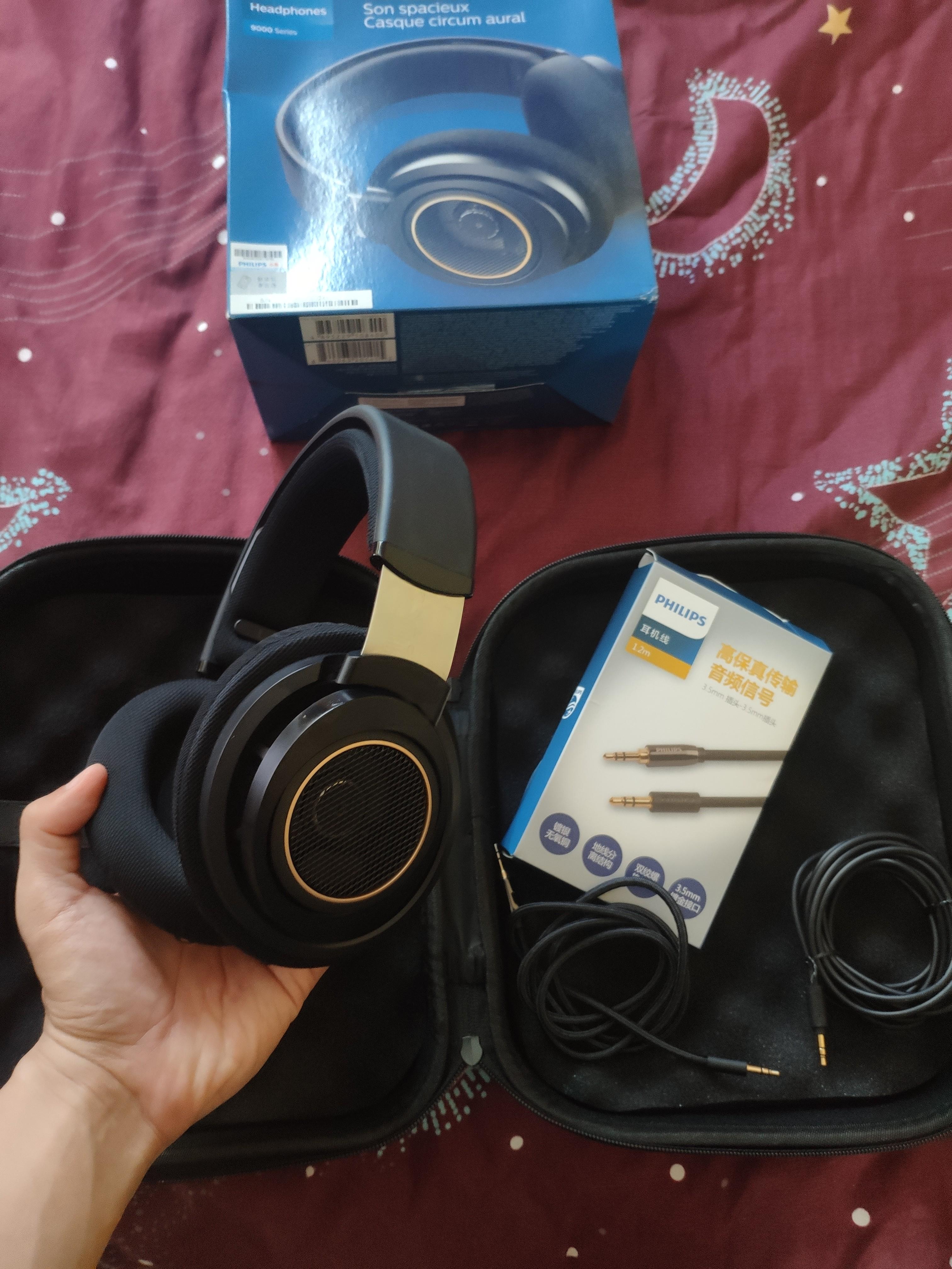 Phillips Philips SHP9600 SHP 9600 Open Back Head Phones, TV \u0026 Home  Appliances, TV \u0026 Entertainment, TV Parts \u0026 Accessories on Carousell